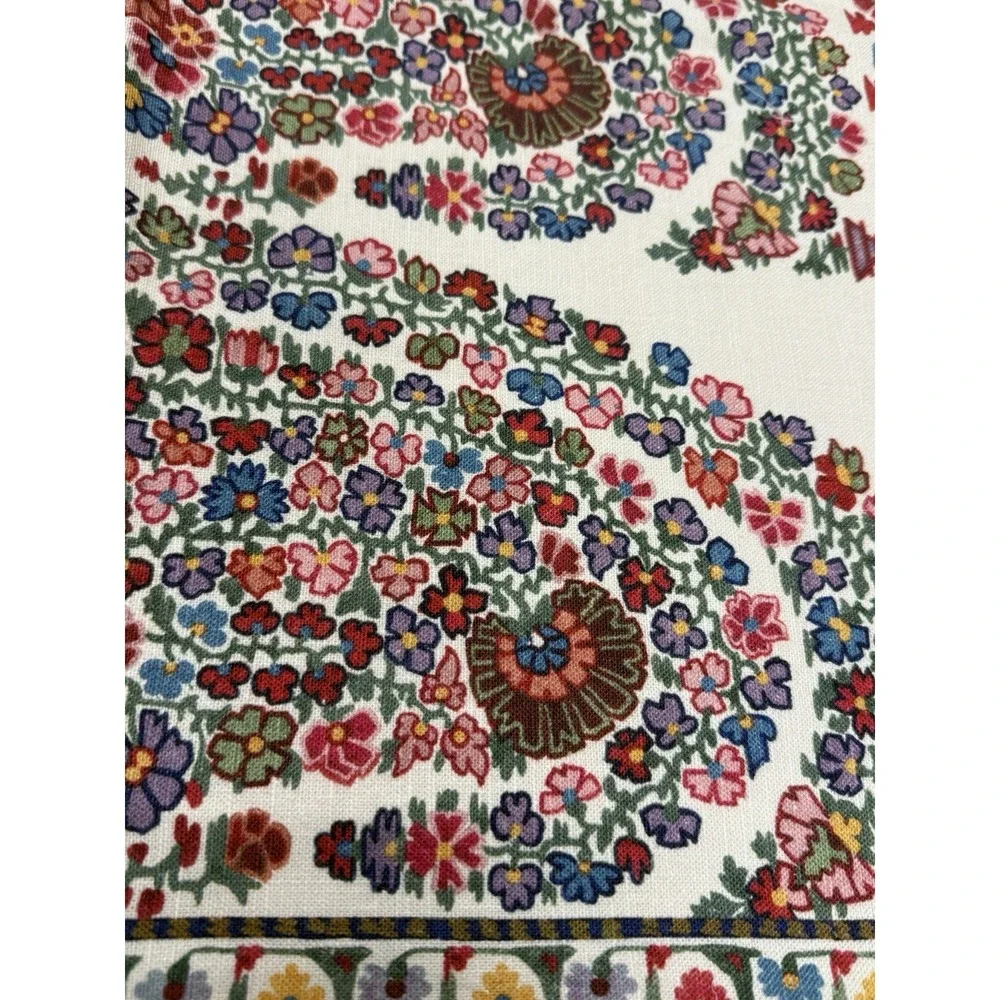 Pottery Barn‎ Paisley Ikat Reversible 24 x 24 Pillow Cover - New